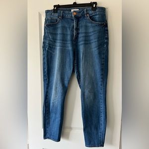 LOFT “Curvy High Waist Skinny” Jeans